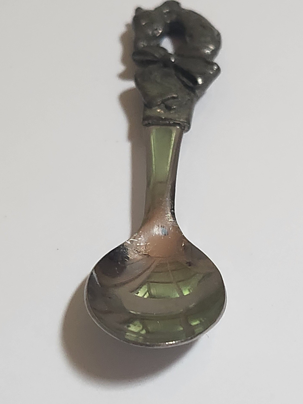 Vintage 1993 Seagull Pewter Children's Collection Baby's First Spoon Giraffe